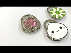 कस्टम फोल्डेबल बैग हुक महिला बैग टेबल हैंगर संग्रह बैग के लिए डेस्क हुक